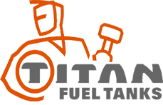 Titan 4020217 40 Gallon Cab & Chassis Aft-Axle Aux Fuel Tank